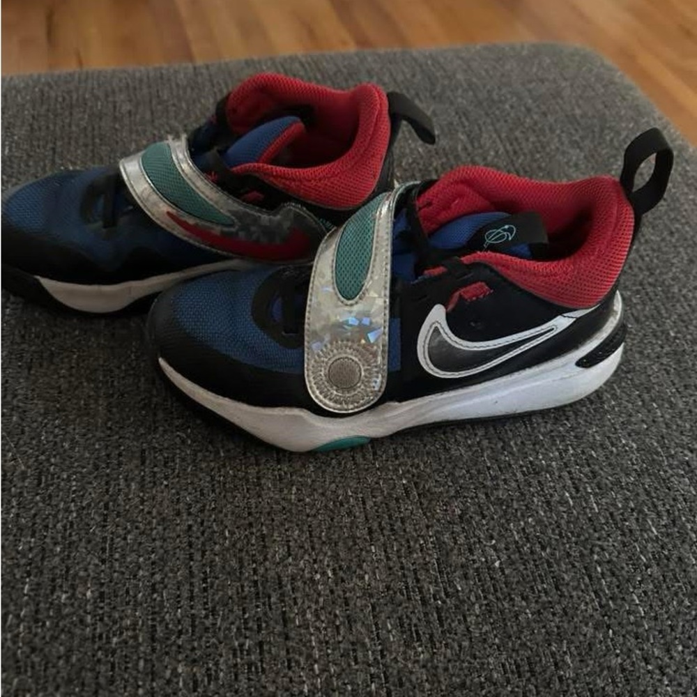 Nike Black and Red Sneakers